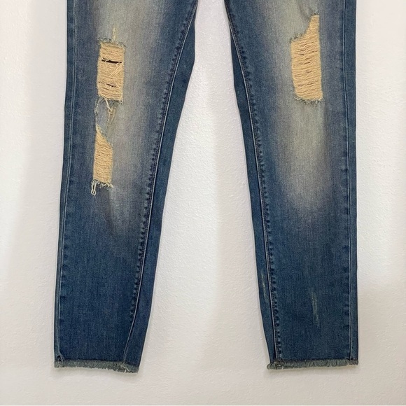 Zadig & Voltaire Eva Use Studded Pocket Distressed Slim Fit Jeans 28 - Picture 10 of 16